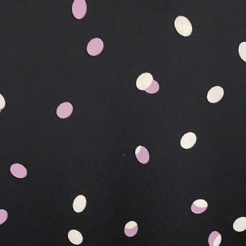 🔵Liz Claiborne Black With Purple and White Polka dot tank!!!